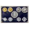 Image 2 : INDIA: Republic, 9-piece proof set, 1970-B, Proof