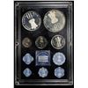 Image 2 : INDIA: Republic, 10-coin proof set, 1973-B