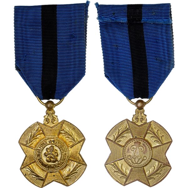 BELGIUM: gilt AE medal, AU