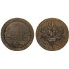 Image 1 : CZECHOSLOVAKIA: Republic, AE medal (48.57g), 1925, Choice AU