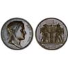 Image 1 : FRANCE: Napoleon I, 1804-1814, 1815, AE medal (35.27g), 1806, Unc