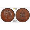 Image 1 : FRANCE: Napoleon III, 1852-1870, AE medal, 1868, PCGS MS65