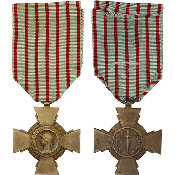 FRANCE: AE medal, XF
