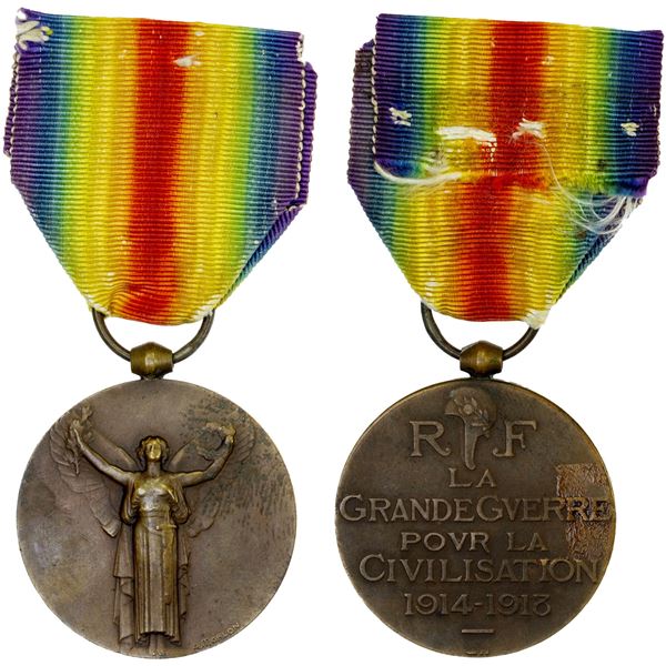 FRANCE: AE medal, AU