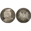 Image 1 : PRUSSIA: Wilhelm II, 1888-1918, AR 2 mark, 1901, PCGS MS66