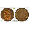 Image 1 : SAXONY: Weimar Republic, AE inflation token, 1923, PCGS MS65 RB