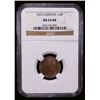 Image 2 : GREAT BRITAIN: Victoria, 1837-1901, AE farthing, 1873, NGC MS64 RB