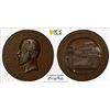 Image 1 : GREAT BRITAIN: AE medal (77.82g), 1874, PCGS Specimen 66