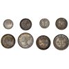 Image 1 : GREAT BRITAIN: Victoria, 1837-1901, AR maundy set, 1885