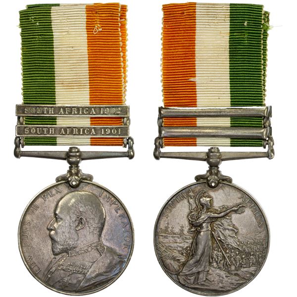GREAT BRITAIN: Edward VII, 1901-1910, AR medal, XF