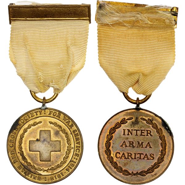GREAT BRITAIN: gilt AE medal, AU