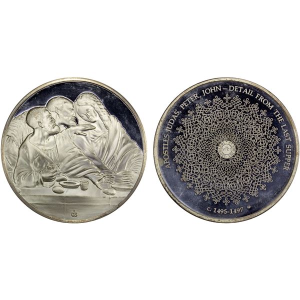 GREAT BRITAIN: AR medal (50.96g), 1976, Proof