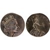 Image 1 : GREAT BRITAIN: Elizabeth II, 1952-2022, 50 pence, ND (1985-97), ANACS MS63