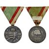 Image 1 : HUNGARY: silvered AE medal, XF
