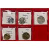 Image 2 : HUNGARY: Republic, 5-coin mint set, 1990, Unc