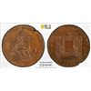 Image 1 : IRELAND: AE halfpenny token, 1794, PCGS MS63 BN