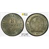 Image 1 : ROMAN REPUBLIC: Second Republic, 1848-1849, AR 8 baiocchi, 1849-R, PCGS MS64