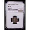 Image 2 : PORTUGAL: Carlos I, 1889-1908, AR 100 reis, 1898, NGC MS65