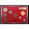 Image 1 : RUSSIA: U.S.S.R. 9-piece mint set, 1975, Unc