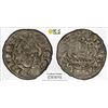 Image 1 : SPAIN: Juan II, 1406-1454, BI blanca, Seville, ND, PCGS AU55