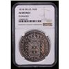 Image 2 : BRAZIL: João, regent, 1799-1816, AR 960 reis, Bahia, 1814-B, NGC AU details