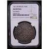 Image 2 : BRAZIL: João VI, 1818-1822, AR 960 reis, Bahia, 1821/0-B, NGC AU details