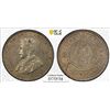 Image 1 : BRITISH HONDURAS: George V, 1910-1936, AR 50 cents, 1919, PCGS AU50