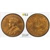 Image 1 : CANADA: NEWFOUNDLAND: George V, 1910-1936, AE cent, 1929, PCGS MS64 RB