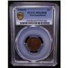 Image 2 : CANADA: NEWFOUNDLAND: George VI, 1936-1952, AE cent, 1943-C, PCGS MS64 RB