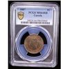 Image 2 : CANADA: Victoria, 1867-1901, AE cent, 1887, PCGS MS64 RB