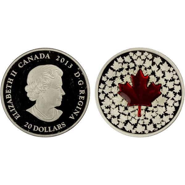 CANADA: Elizabeth II, 1952-2022, AR dollar, 2012, Proof