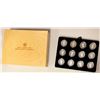 Image 2 : CANADA: 12-coin silver proof set, 2013, Proof
