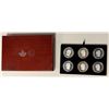 Image 1 : CANADA: 6-coin silver proof set, 2022, Proof