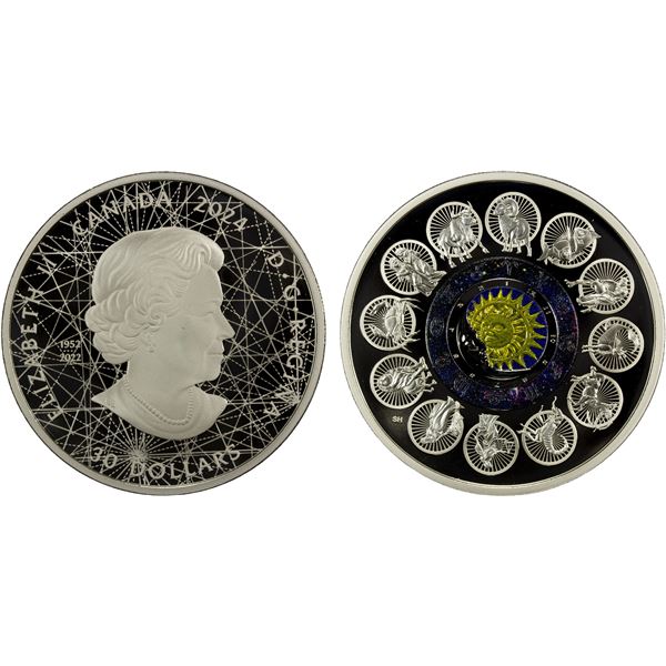 CANADA: Charles III, 2022-, AR 30 dollars, 2024, Proof