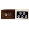 Image 1 : CANADA: 5-coin silver proof set, 2016, Proof