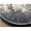 Image 2 : DOMINICAN REPUBLIC: AR franco, 1891-A, AU