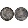 Image 1 : MEXICO: Republic, AR 8 reales (27.03g), Guanajuato, 1841-Go, VF-XF