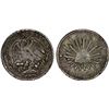 Image 1 : MEXICO: Republic, AR 8 reales (26.87g), Zacatecas, 1842-Zs, Crude XF