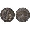 Image 1 : MEXICO: Republic, AR 8 reales (26.95g), Guanajuato, 1845-Go, XF-AU
