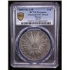 Image 2 : MEXICO: Republic, AR 8 reales, 1891-Mo, PCGS Unc details