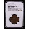 Image 2 : MEXICO: Revolutionary Issue, AE 5 centavos, Chihuahua, 1915, NGC MS63 BN