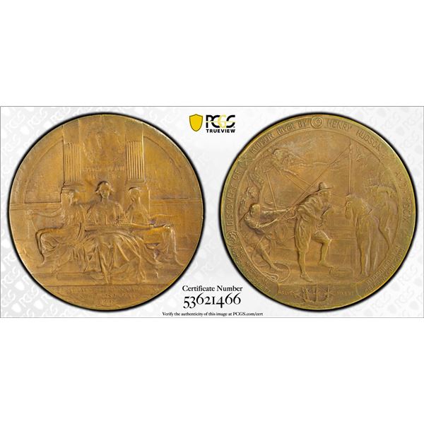 UNITED STATES: AE medal, 1909, PCGS MS63