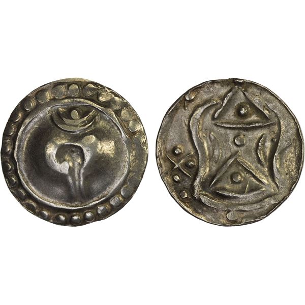 BURMESE KINGDOMS: Kyaikkatha, AR unit (8.54g), ca. 9th century, lovely XF