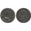 Image 1 : BURMA: Mindon, 1853-1878, AE 1/4 pe, CS1227 (1865), XF
