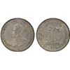 Image 1 : CEYLON: George V, 1910-1936, AR 50 cents, 1914, NGC MS64