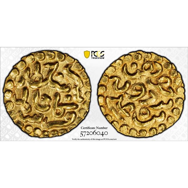 INDONESIA: ACEH: Iskandar Muda, 1607-1636, AV kupang (0.62g), PCGS MS63