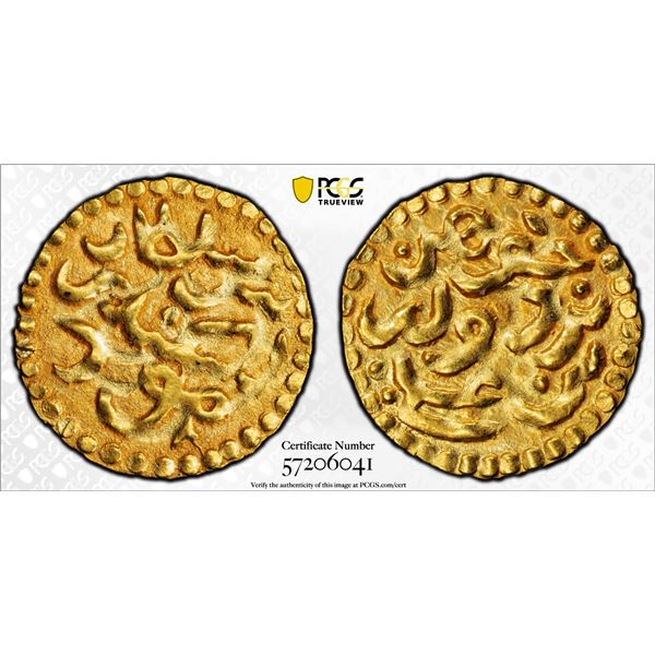 INDONESIA: ACEH: Iskandar Muda, 1607-1636, AV kupang (0.58g), PCGS MS63