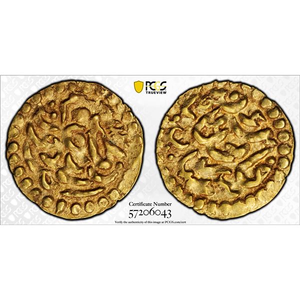 INDONESIA: ACEH: Inayat Shah, 1678-1688, AV kupang (0.59g), PCGS MS62