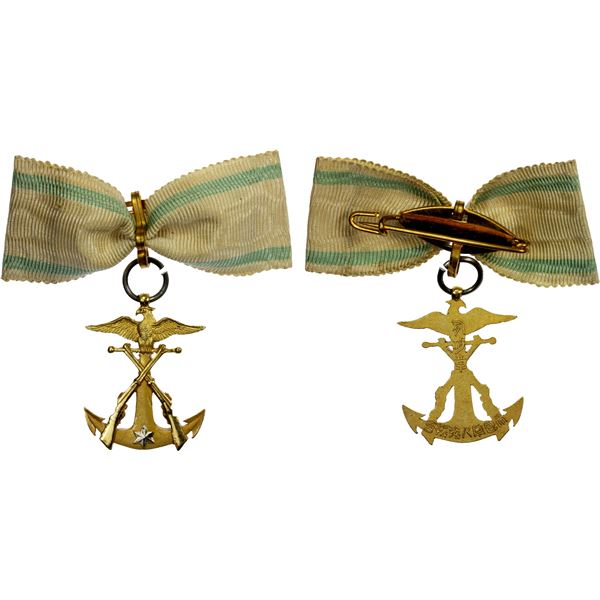 JAPAN: gilt AR medal, Unc
