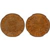 Image 1 : NETHERLANDS EAST INDIES: Dutch Colony, AE 2½ cents, Utrecht, 1914, NGC MS65 RD